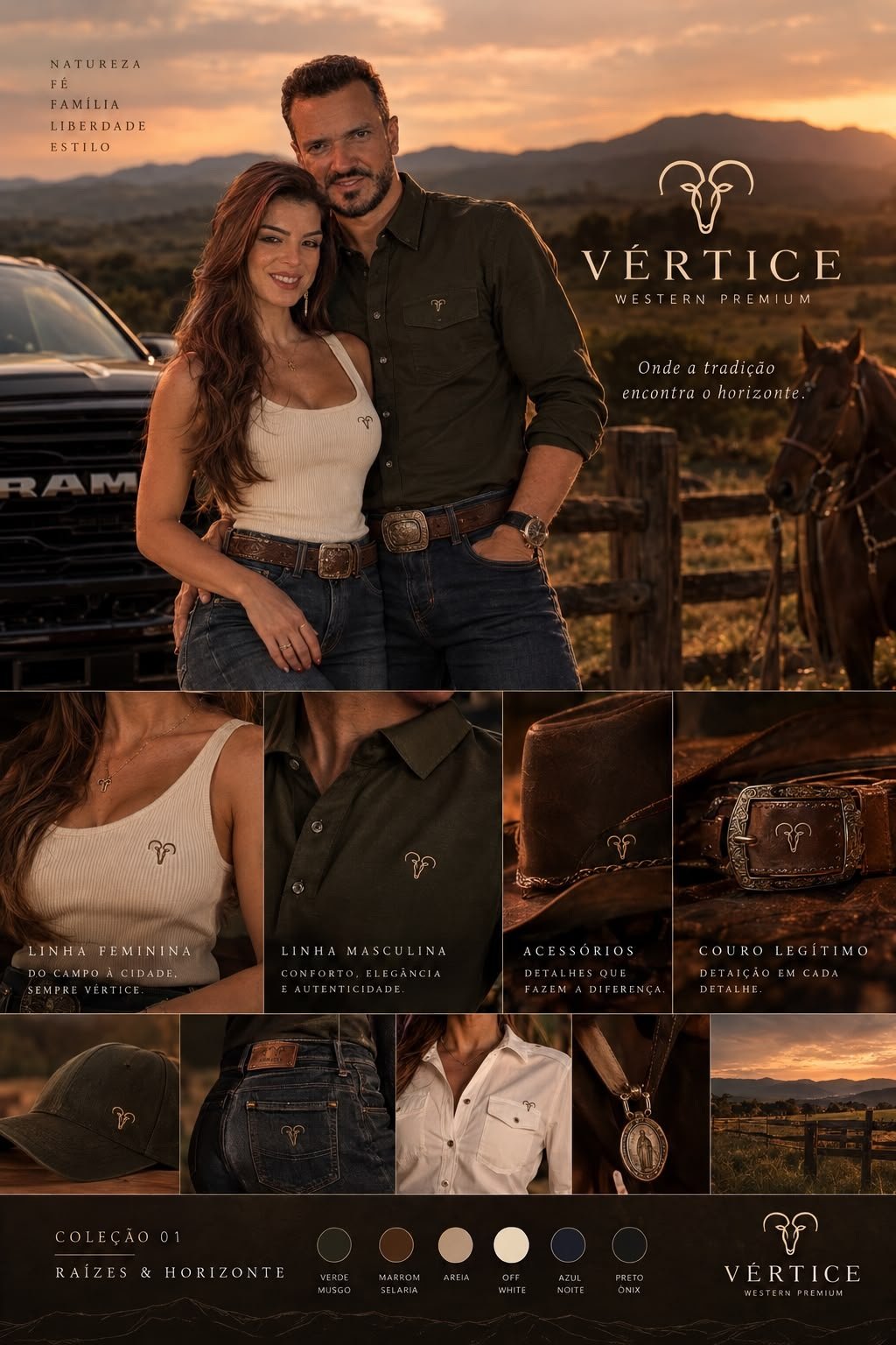 Vértice Western Premium — Raízes & Horizonte