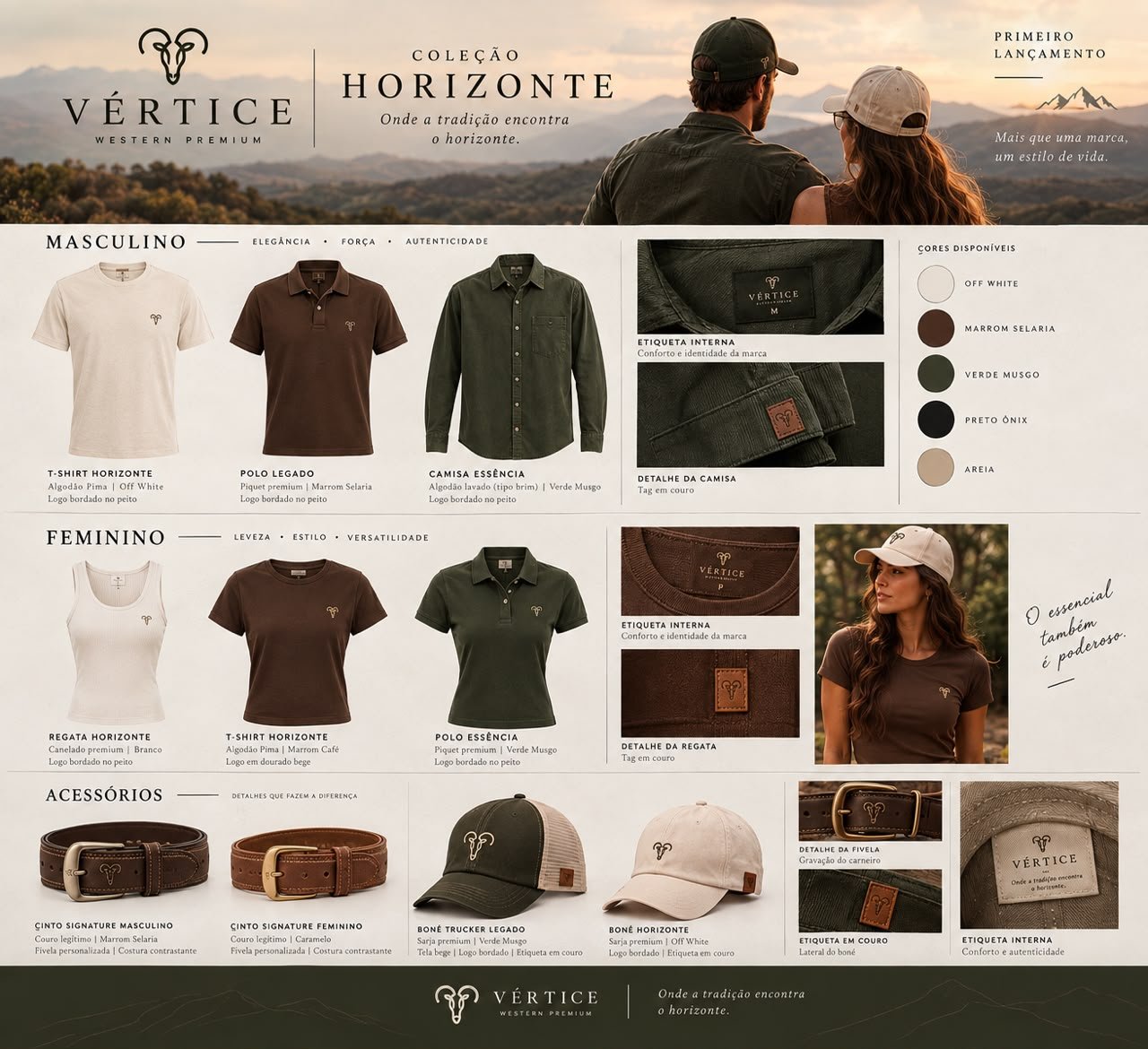 Coleção 01 — Raízes & Horizonte