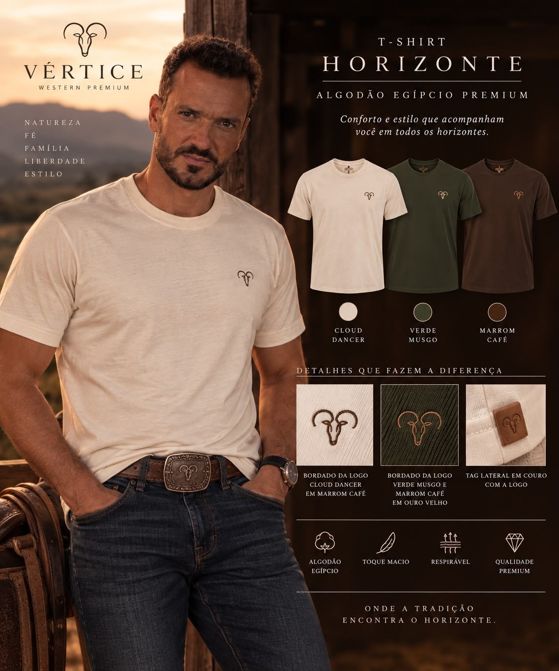 Malha Branca Masculina